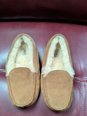 Ugh Suede Slippers Womens 7 New Nwot